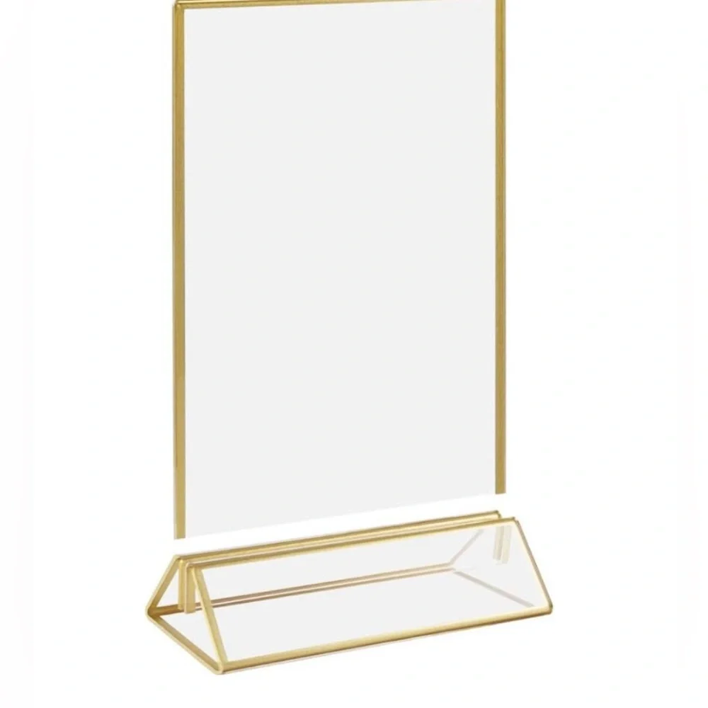 Acrylic Sign Holders - set of 12